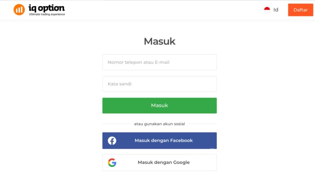 IQ Option Masuk